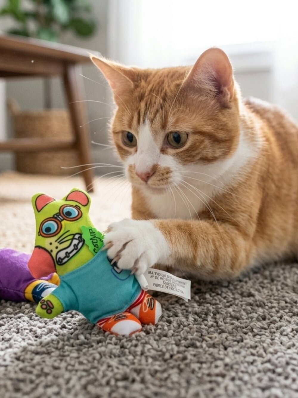 Fat Cat Pack Rats Catnip Toys 2-Pack | Plush Interactive Catnip Mouse Toys Cats